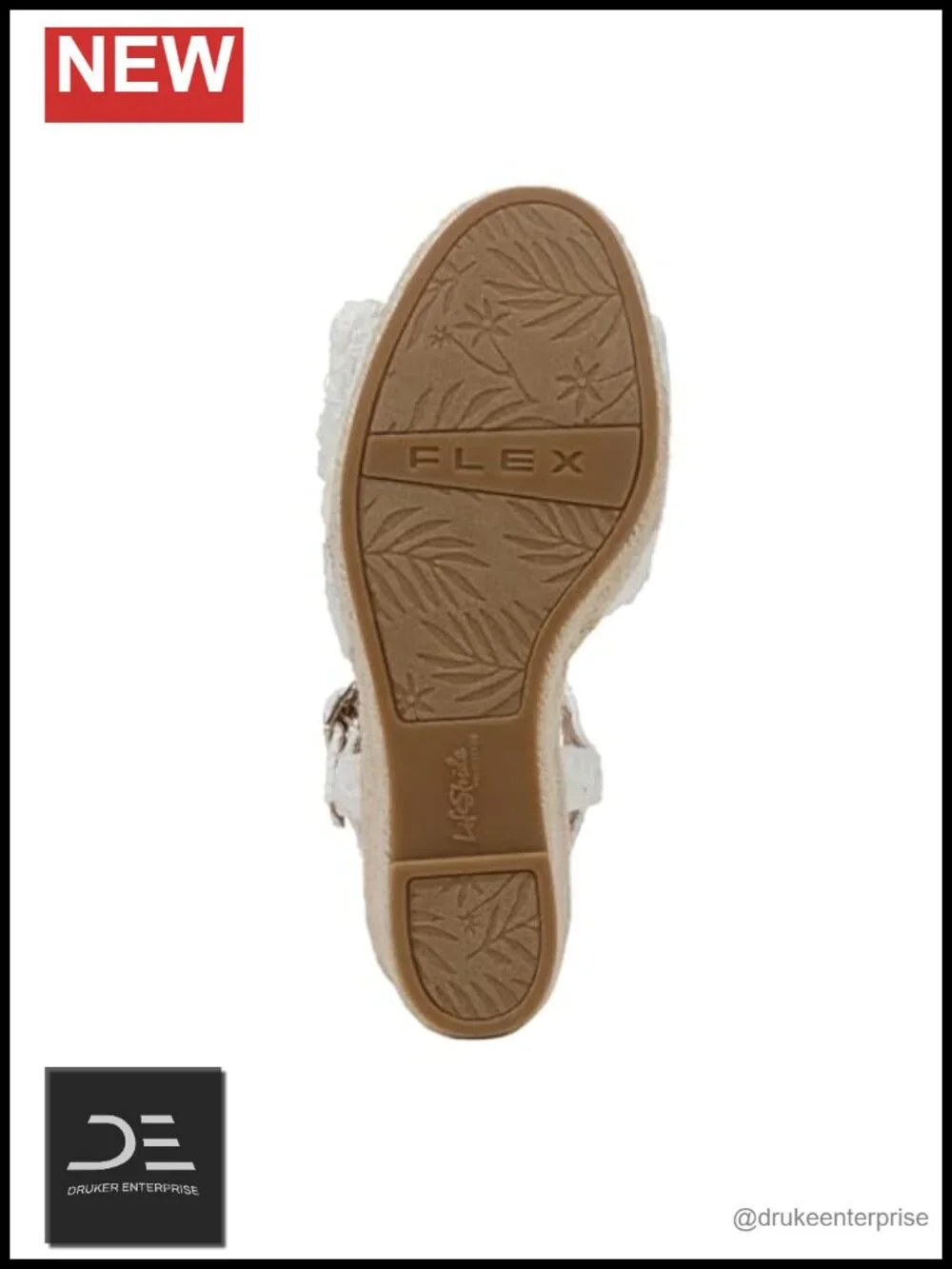 Women's Casual Wedge Espadrille Sandals - Soft System Comfort 3 1/8